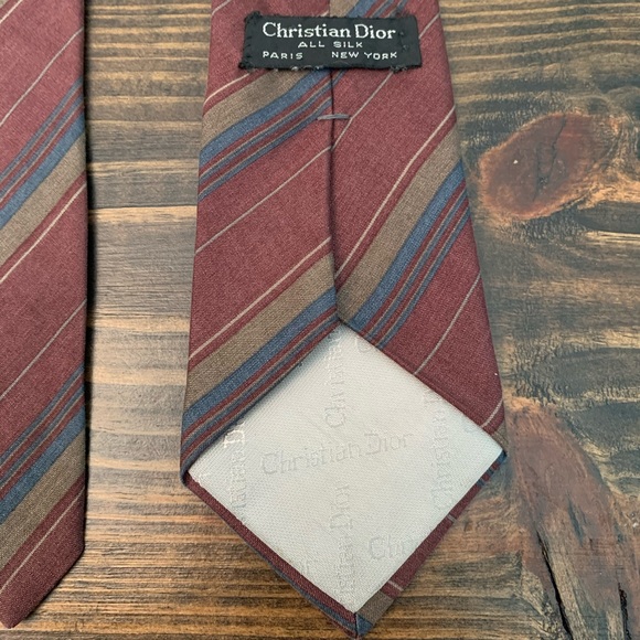 Dior Silk Vintage Tie - Picture 2 of 4